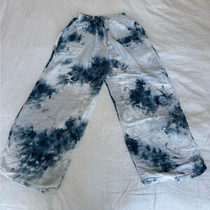 Womens Tie-Dye Pants, L